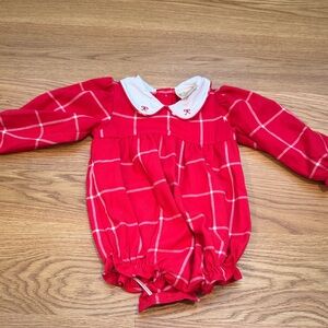The Beaufort Bonnet Company Red Plaid One Piece